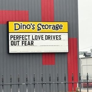 Wall Decor Sign - Yellow and Red